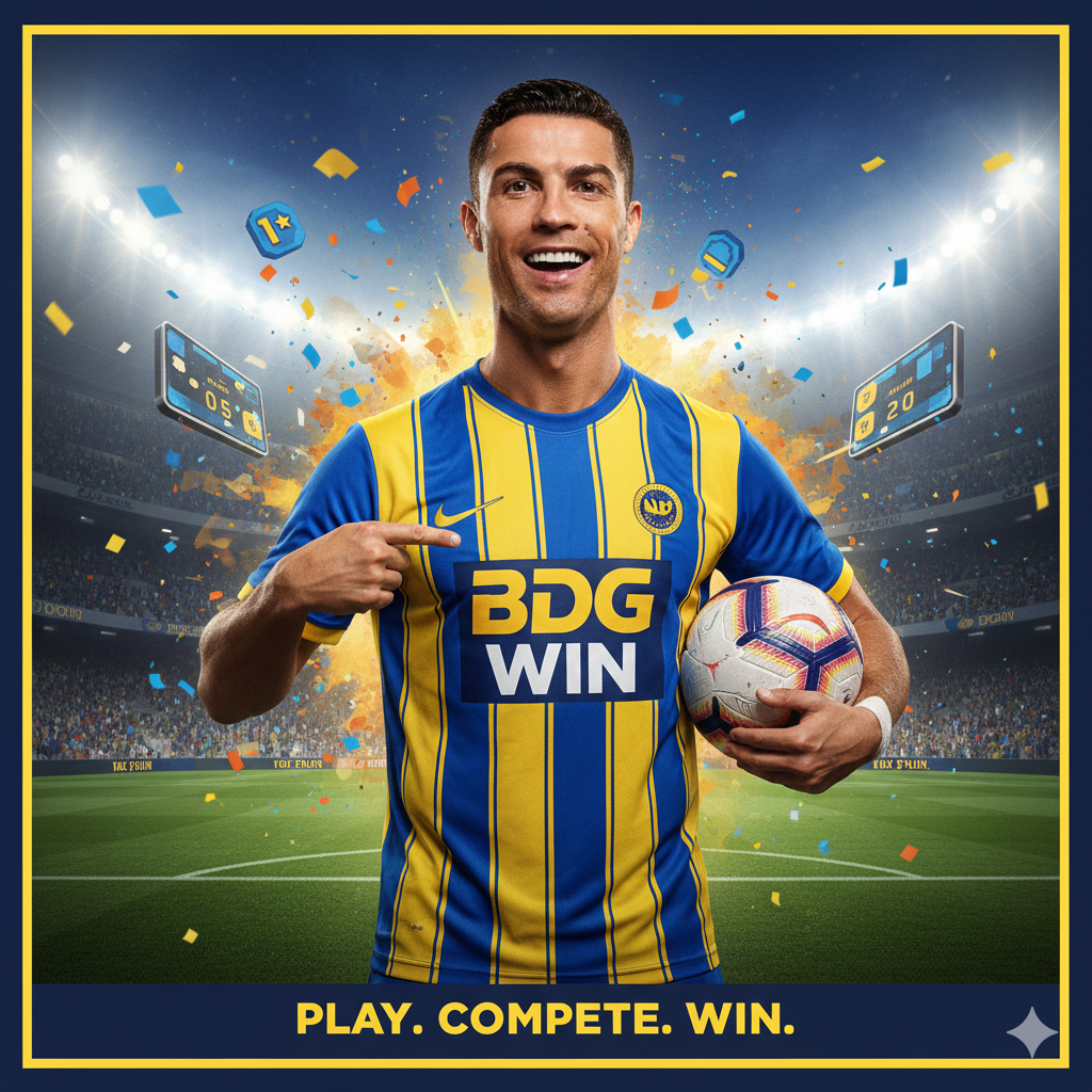 BDG Win Cristiano Ronaldo Online Gaming Ambassador