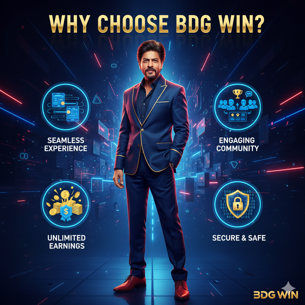 BDG Win Shah Rukh Khan Premium Gaming Platform